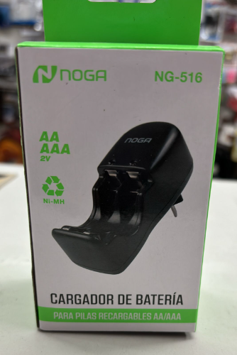 Cargador de pilas Noga AAA/AA para 2 pilas NG-516