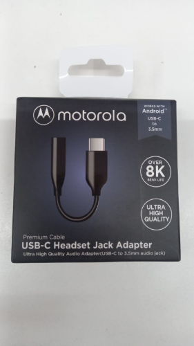 Adaptador Tipo C a 3,5 Motorola