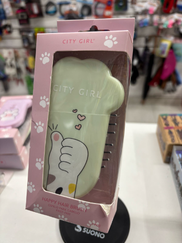 Cepillo mini viajero sin mango City Girl 2499