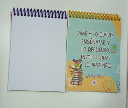 Anotador con Espiral 10x14