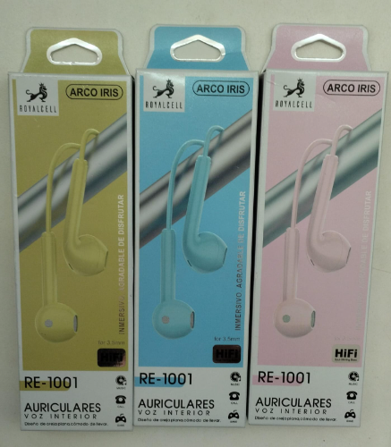 Auriculares Arco Iris Re-1001