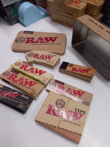 Caja media starter RAW completa (leer descripcion)