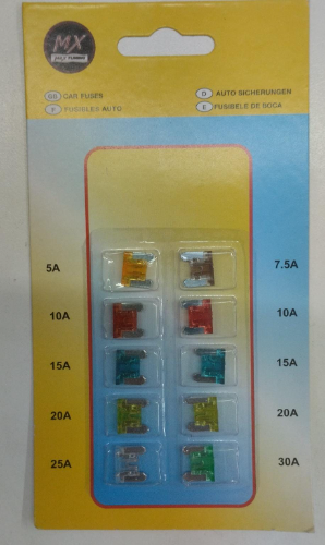 Fusible para Auto x 10 Perfil Bajo