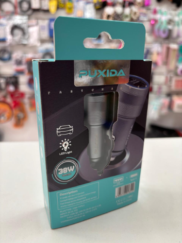 Caragdor 12 v para USB y Tipo C