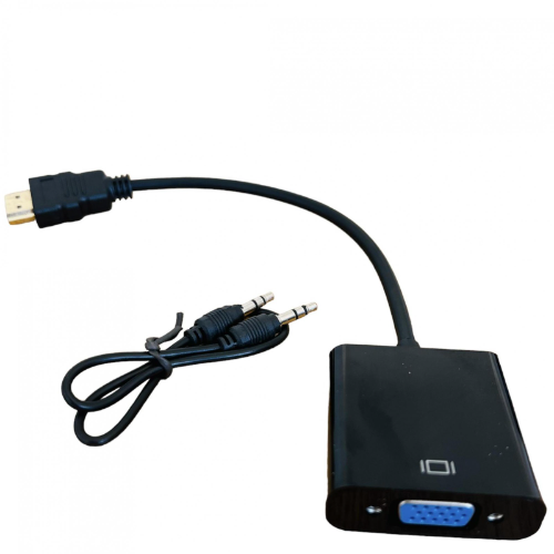 Cable  VGA Hembra a HDMII Macho  Plug 3.5 mm
