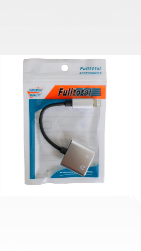 Adaptador Iphone a Dock 5 + Cargador 2 en 1