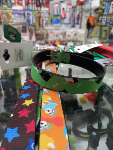Collar mediano para mascotas con estampa