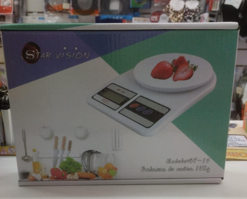 Balanza Digital de Cocina 10K  Star Vision