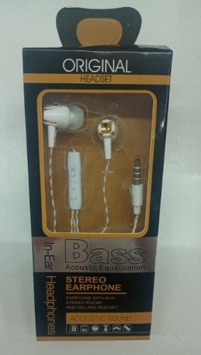 Auricular Manos Libres Headset Bass