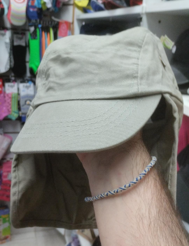 Gorra Legionario con Respirador Niño
