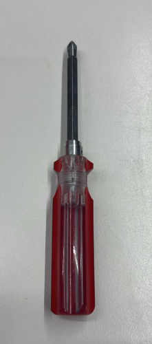 Destornillador acrilico desmontable doble 100mm