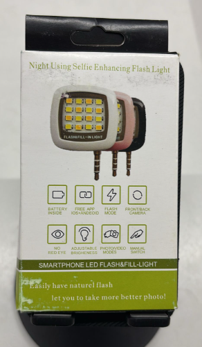 Flash para Selfie ficha Plug