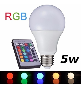 Foco 5w RGB con Control