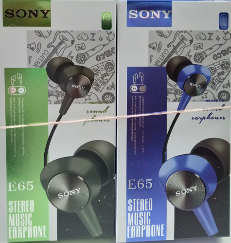 Auriculares Sony E65
