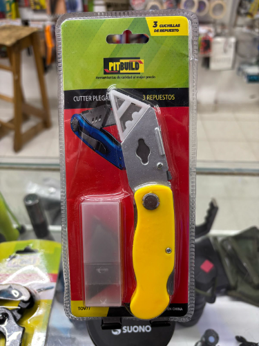 Cutter hoja corta pleglable PitBuild