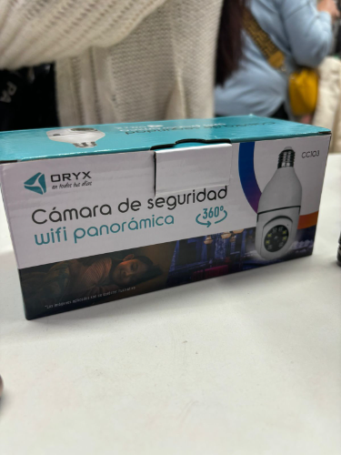 Camara de seguridad con roscaal portalampara Oryx