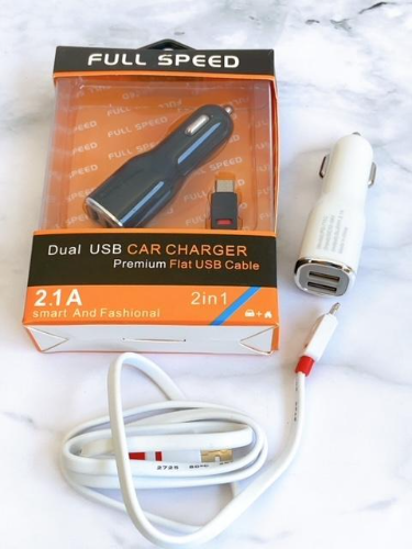 Cargador 12v Fullspeed Iphone
