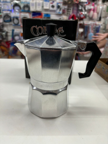 Cafetera de aluminio de vapor