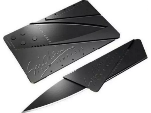 Cuchillo tarjeta