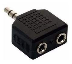 Adaptador plug stereo 3,5 2x1 Fulltotal
