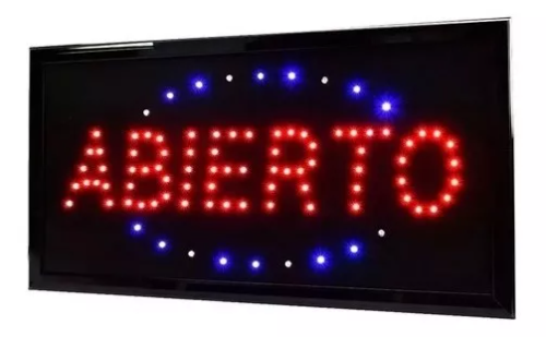 Cartel Letrero luminoso led