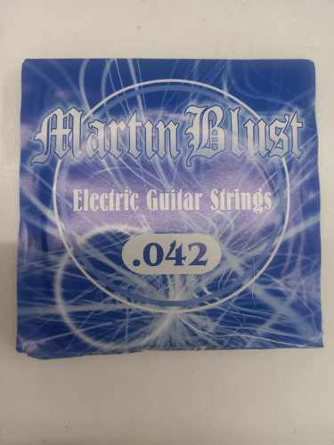 Cuerda Electrica n° 042 Martin Blust