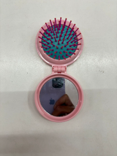 Cepillo mini plegable con espejo