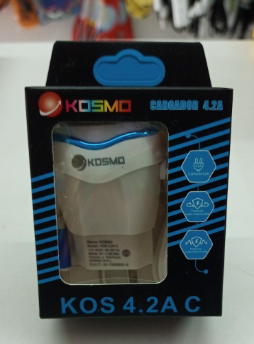 Cargador Kosmo Tipo C 4.2 A