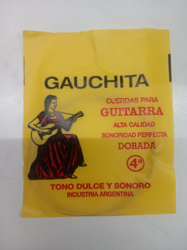 Cuerda para guitarra criolla 4ta
