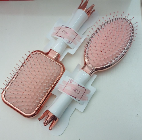 Cepillo Rosa Gold Corona