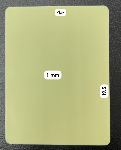 PIEL 10K 19.5cm x15cm-1mm