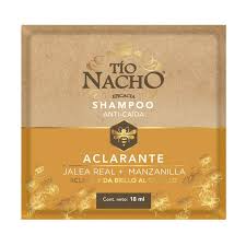 Shampoo Aclarante Manzanilla Tío Nacho Sachet(s) de 18 ml