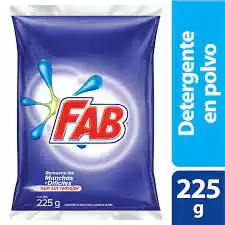 Detergente En Polvo Floral Fab Bolsa(s) de 225 g