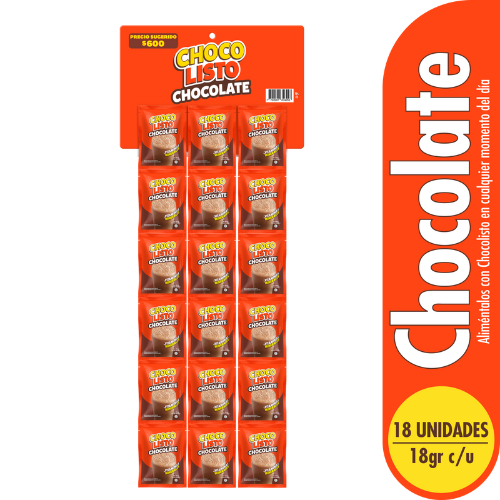 chocolisto sobre