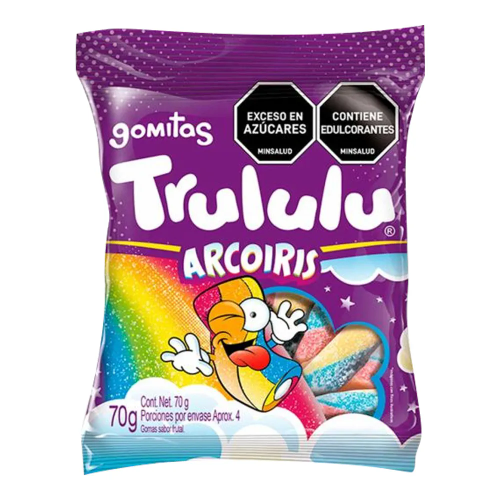 gomitas trululu arcoiris 70g