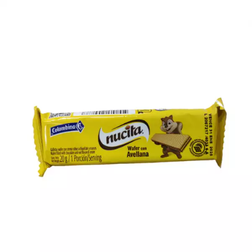Nucita Galleta Wafer Avellana Bolsa