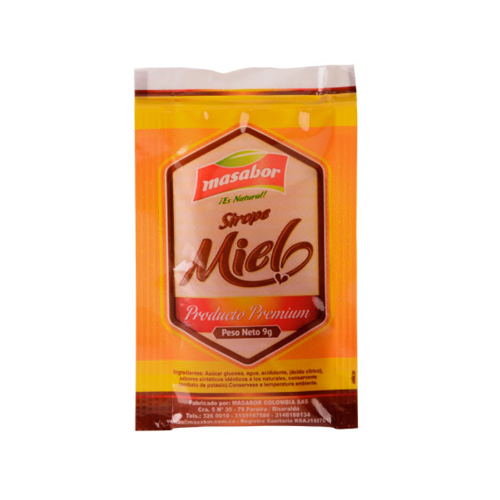 miel de avejas sobre