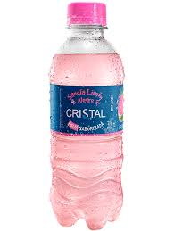 agua cristal 300ml sandia limon