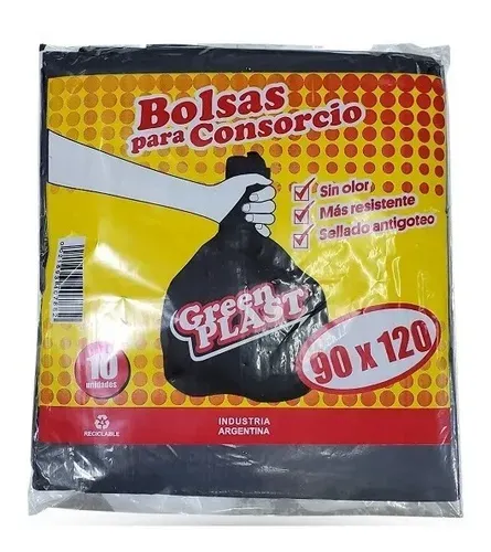 Bolsa Consorcio 90x120 paq 10U