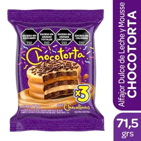 ALF CHOCOTORTA 71g - ALFAJORES