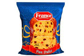PAN DULCE "FRANCE" Con frutas 400grs