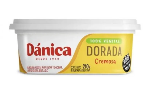 MARGARINA DANICA 200g Pote - (manteca)