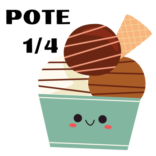 HELADO POTE 1/4 L (Frutilla - Americana)