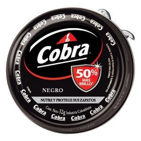 POMADA PARA CALZADO COBRA NEGRA
