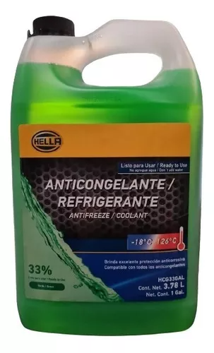 anticongelante verde hella
