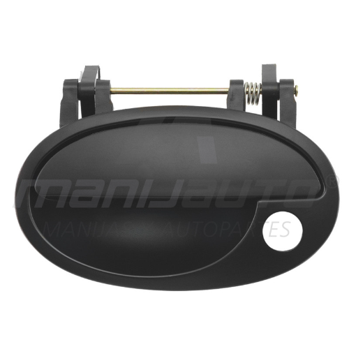 MANIJA EXTERIOR CV TORNADO 04-11/CORSA 00-08/MERIVA 04-08 CON HOYO PARA LLAVE LISA NEGRA  Izquierdo Delantera