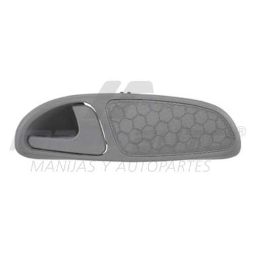 MANIJA INTERIOR VW POINTER 00-05 CON BISEL GRIS  Derecho Delantera