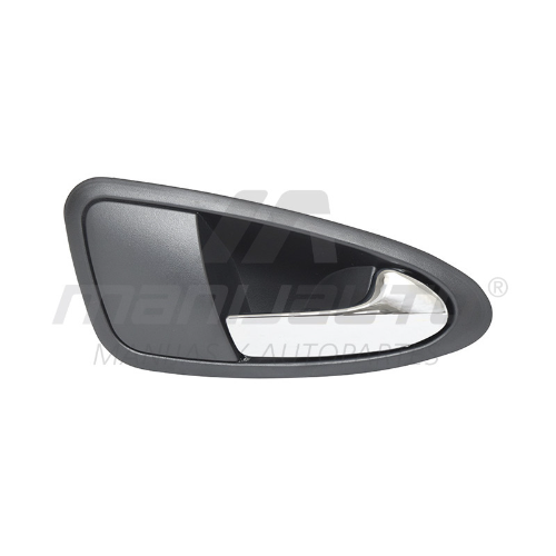 MANIJA INTERIOR ST IBIZA 09-17 SIN HOYO NEGRA/CROMO PLASTICO PARA ESPEJO ELECTRICO  Derecho Delantera