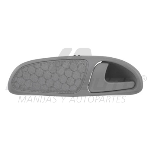 MANIJA INTERIOR VW POINTER 00-05 CON BISEL GRIS  Izquierdo Delantera