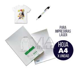 PAPEL TRANSFER PARA LÁSER - A4